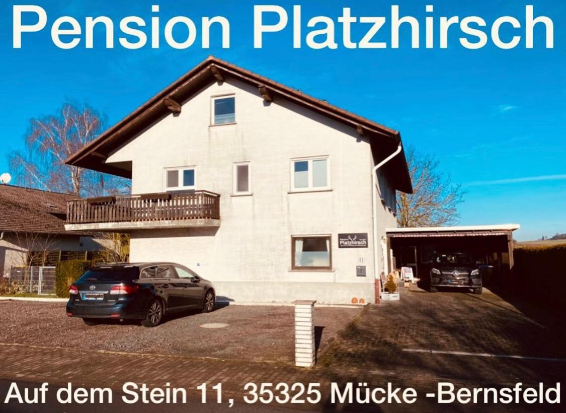 Pension Platzhirsch ミュッケ エクステリア 写真